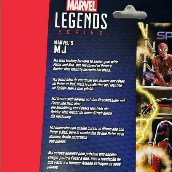 Marvel Legends - Spider-Man: No Way Home - MJ Figure - BNIB 🕸️ - Picture 6 of 7
